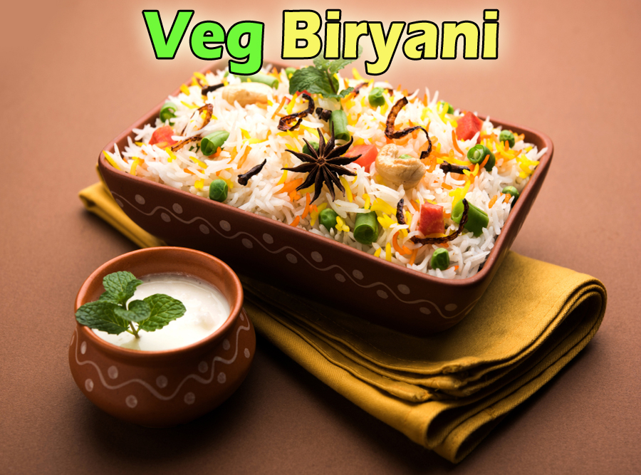 veg biryani recipe